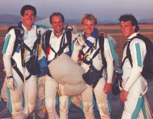 With Airmoves in 1993