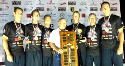 FAI gold medals with Arizona Airspeed in Dubai 2012