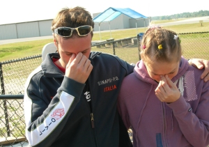 Livio Piccolo and Arianna de Benedetti thinking of new plans for the team